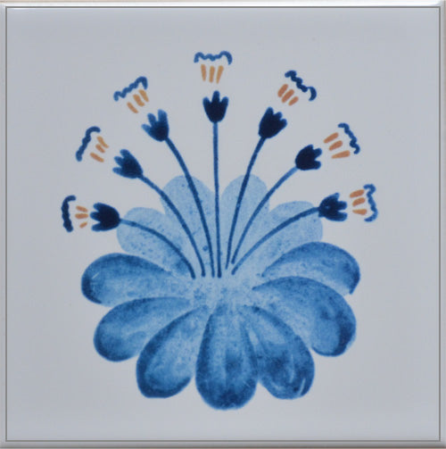 ウィリアム・モリスコースター Daisy Blue つぼみ