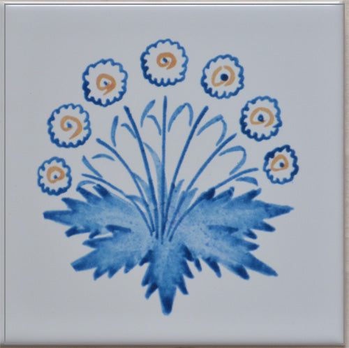 ウィリアム・モリスコースター Daisy Blue